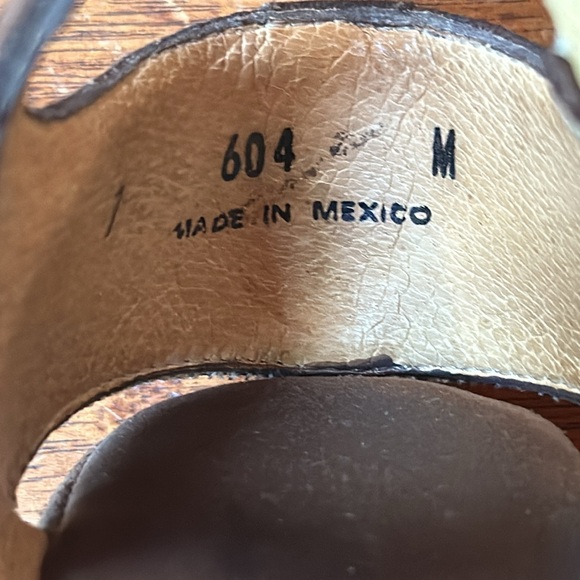 Vintage 70’s Suede Platform Sandals *AS IS* - Picture 5 of 7